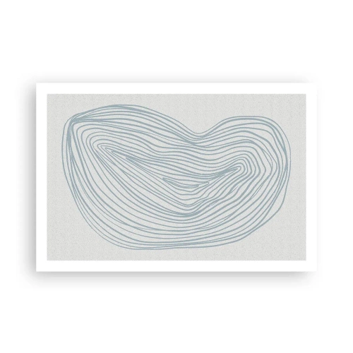 Poster - Zâmbet de picături - 91x61 cm