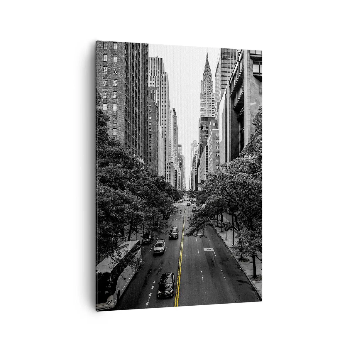 Tablou pe pânză Canvas - New York dimineața - 70x100 cm