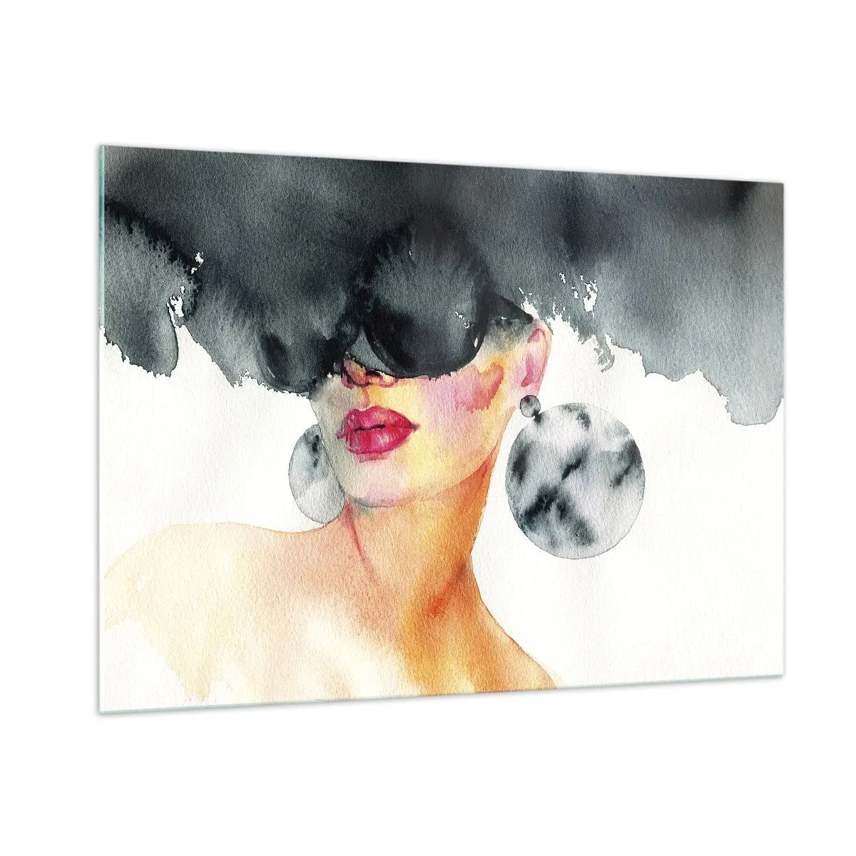 Tablou pe sticlă - Secretul eleganței - 100x70 cm