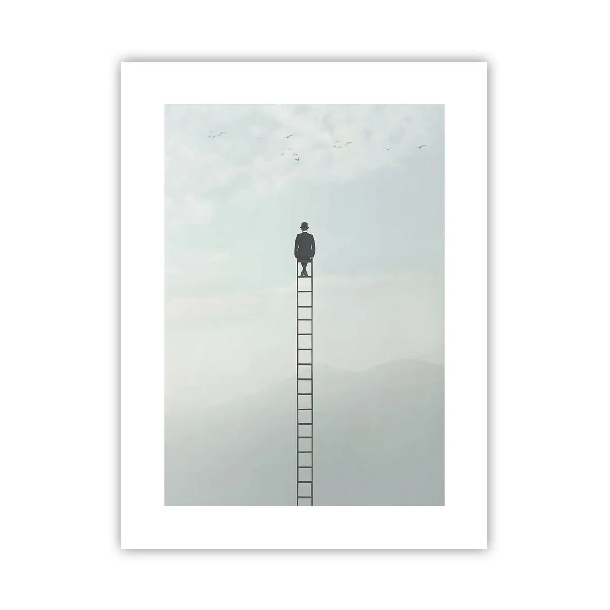 Poster - Fii deasupra - 30x40 cm