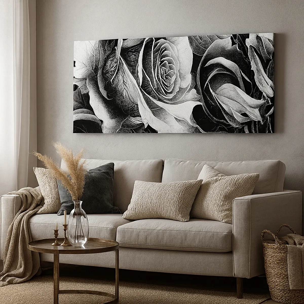 Tablou pe pânză - Mereu regina - 30x30 cm