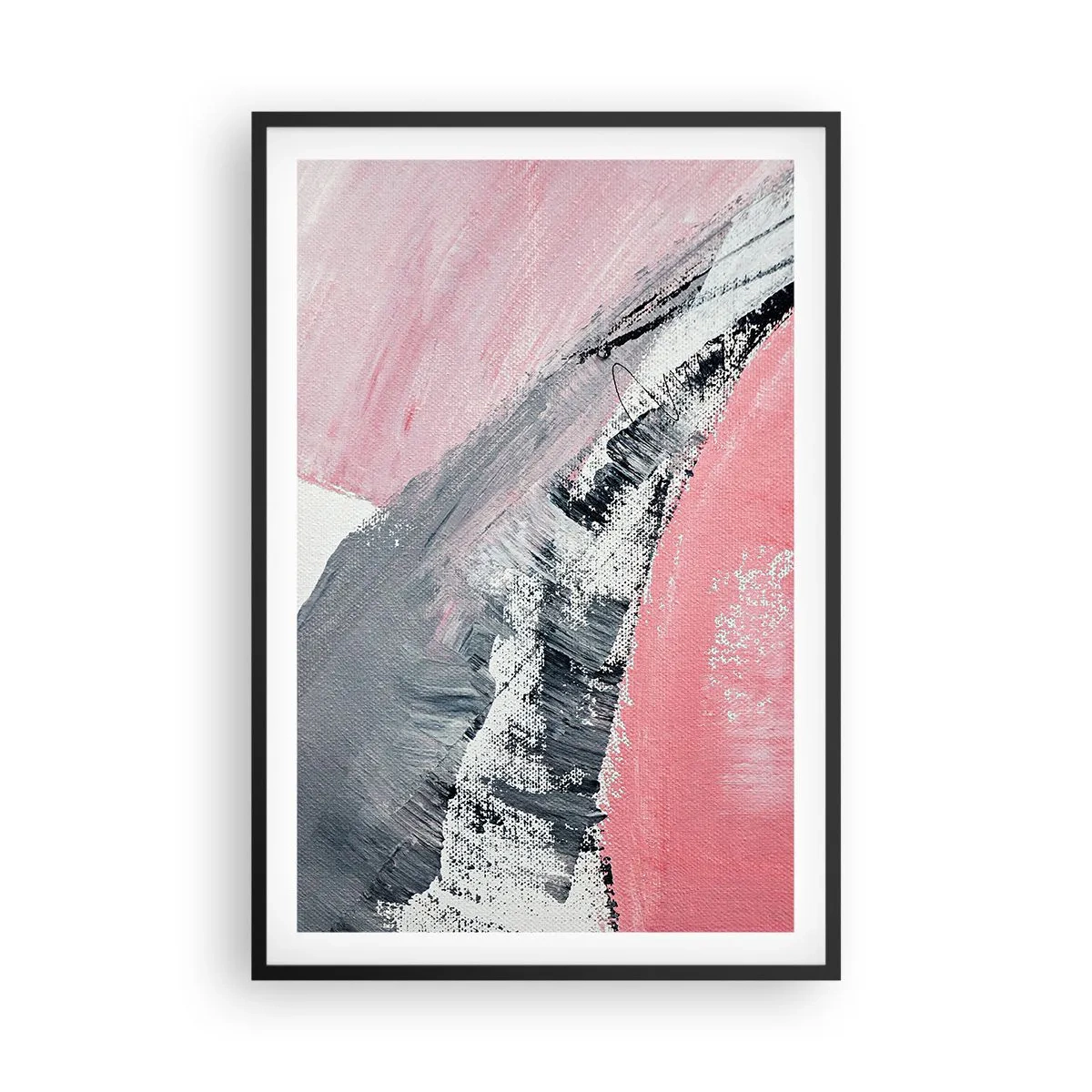 Poster în ramă neagră - Compoziție adaptată - 61x91 cm
