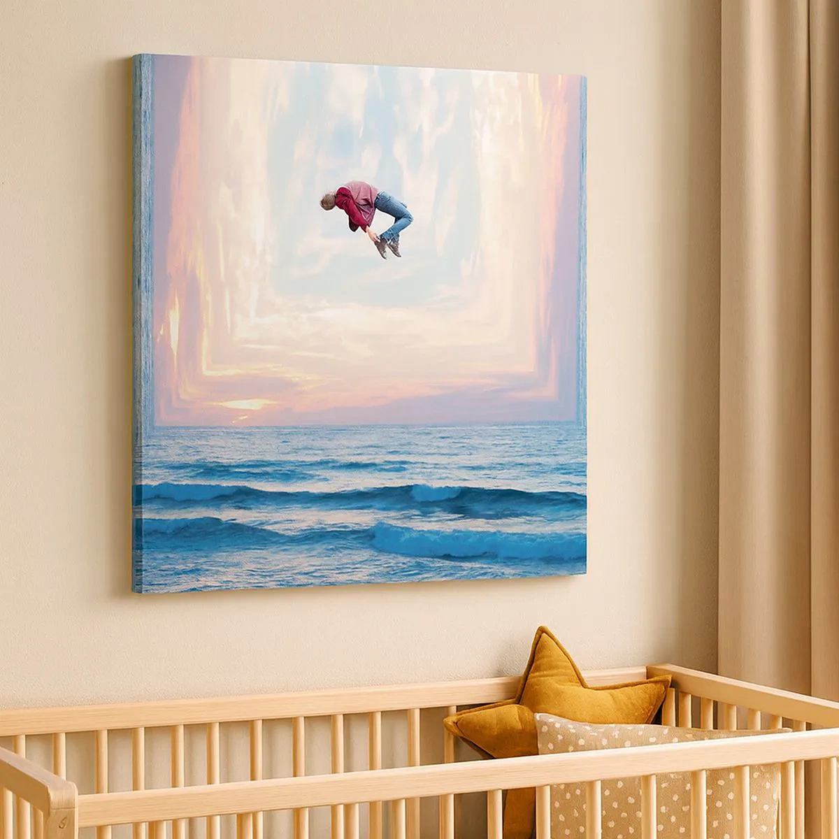 Tablou pe pânză - Spre o altă dimensiune - 30x30 cm