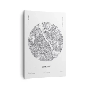 Tablou pe pânză - Anatomia Varșoviei - 70x100 cm