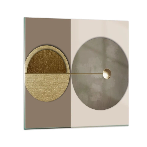 Tablou pe sticlă - Echilibru perfect - 70x70 cm