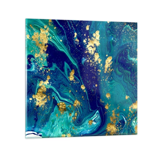 Tablou pe sticlă - Petale de soare - 60x60 cm