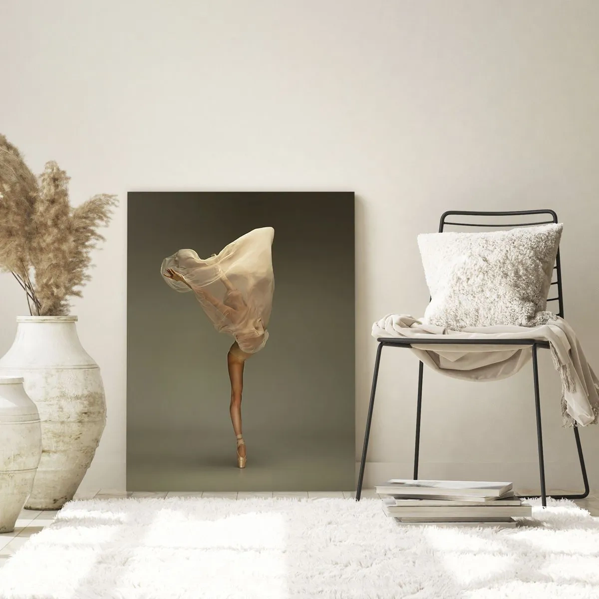 Tablou pe sticlă - Pe cale să zboare - 50x70 cm