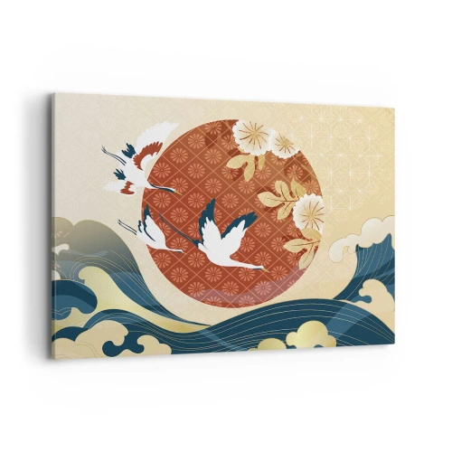 Tablou pe pânză - O fabulă japoneză - 100x70 cm