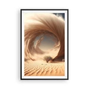 Poster în ramă neagră - Portal deschis - 61x91 cm