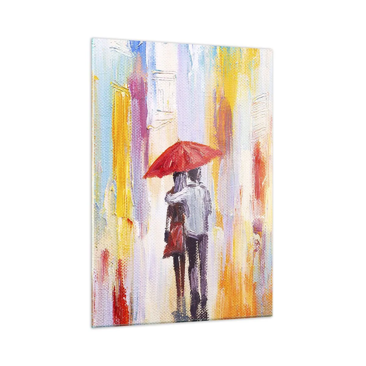 Tablou pe sticlă - Să plouă în continuare - 50x70 cm