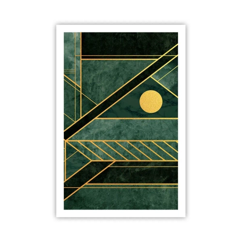 Poster - Dinamica aurului și a azurului - 61x91 cm