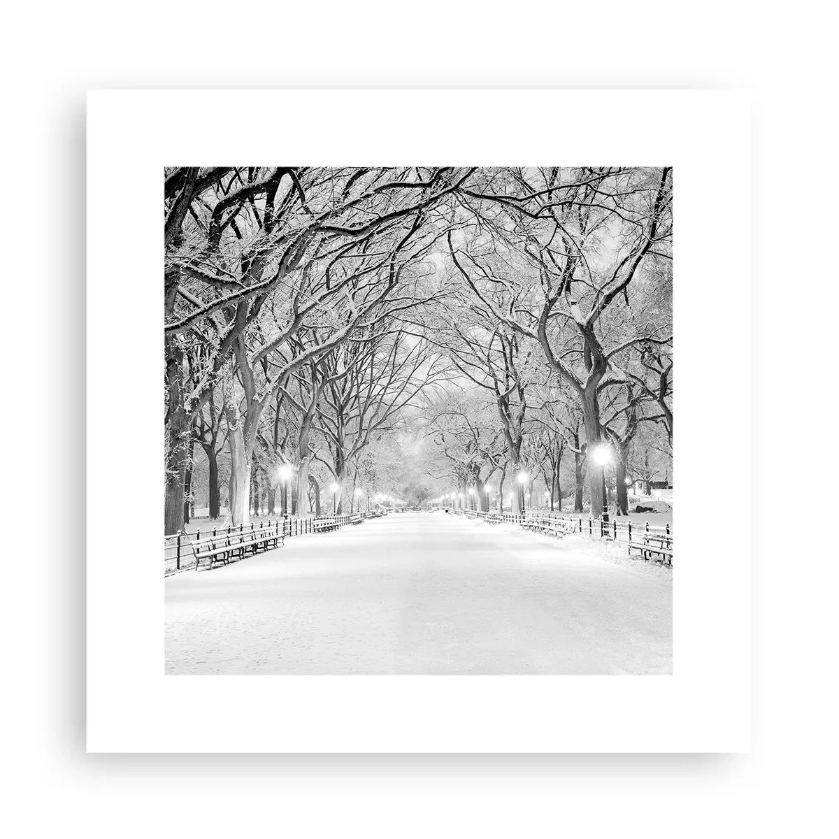 Poster - Cele patru anotimpuri – iarna - 30x30 cm