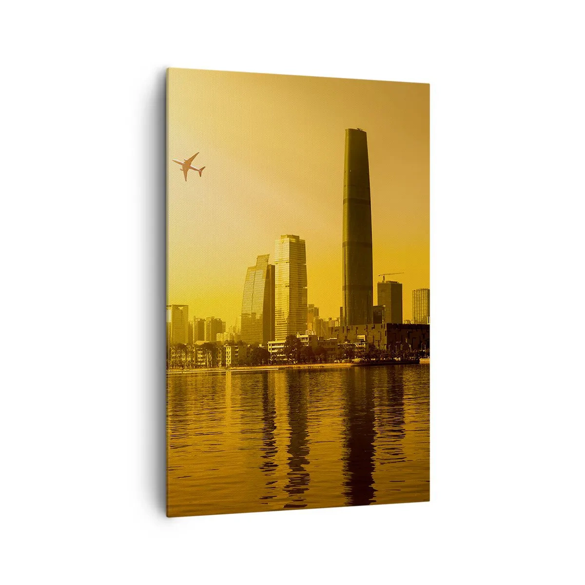 Tablou pe pânză - Orașul de aur - 80x120 cm