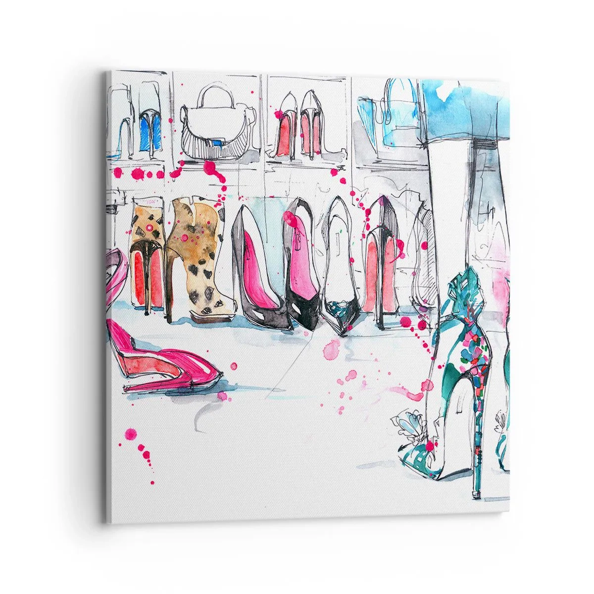 Tablou pe pânză - Sesam, deschide-te - 70x70 cm