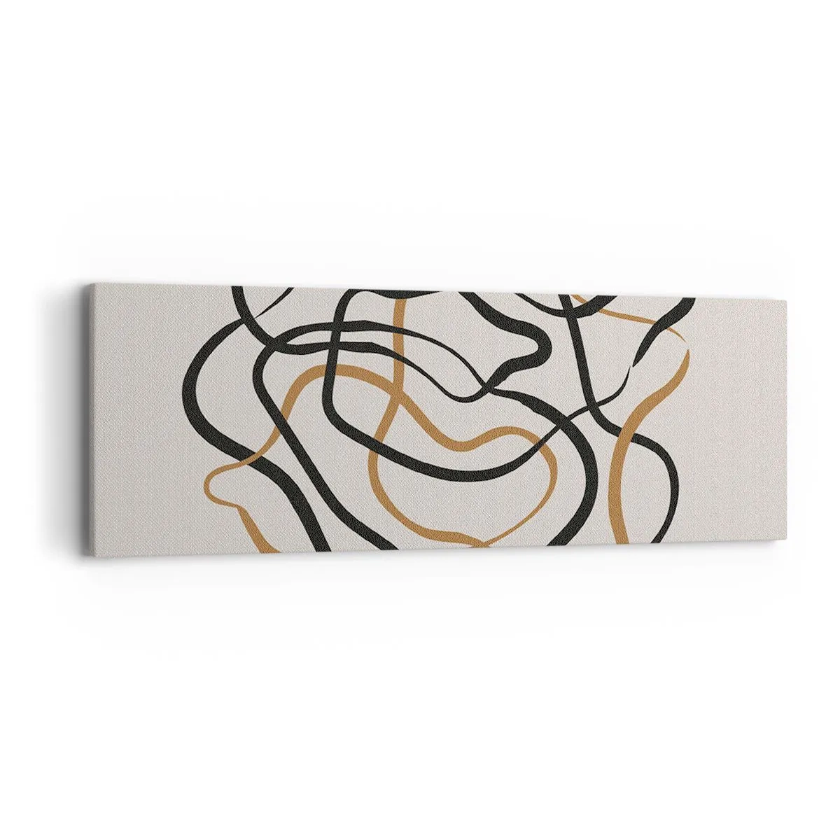 Tablou pe pânză - Totul s-a încurcat - 90x30 cm