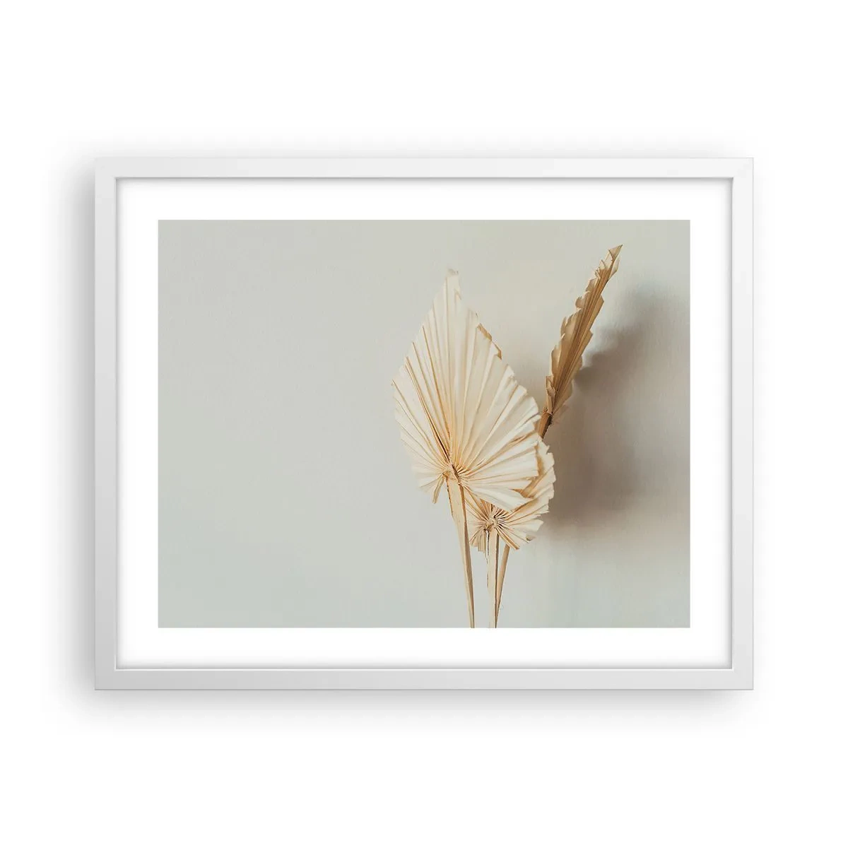 Poster în ramă albă - Când este nevoie de ușurare - 50x40 cm