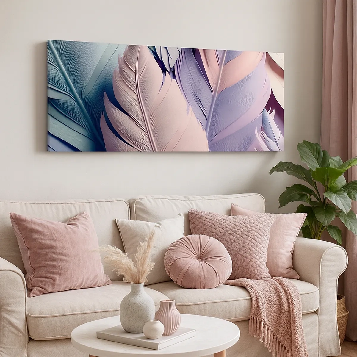 Tablou pe pânză - Eleganța păsărilor - 30x30 cm