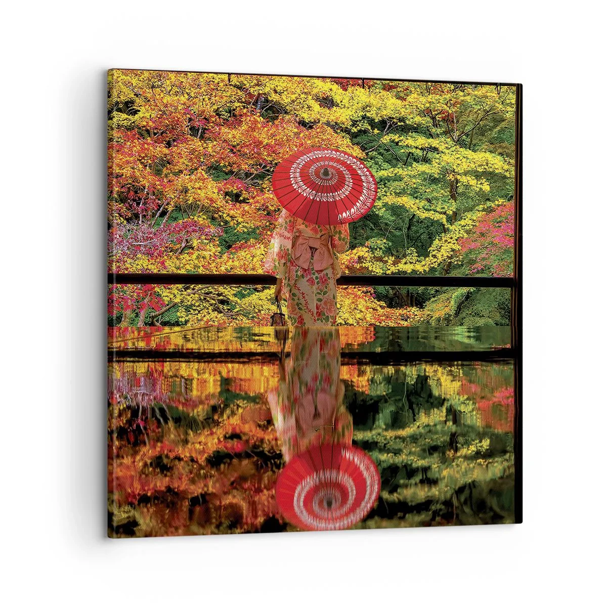 Tablou pe pânză - În templul naturii - 60x60 cm