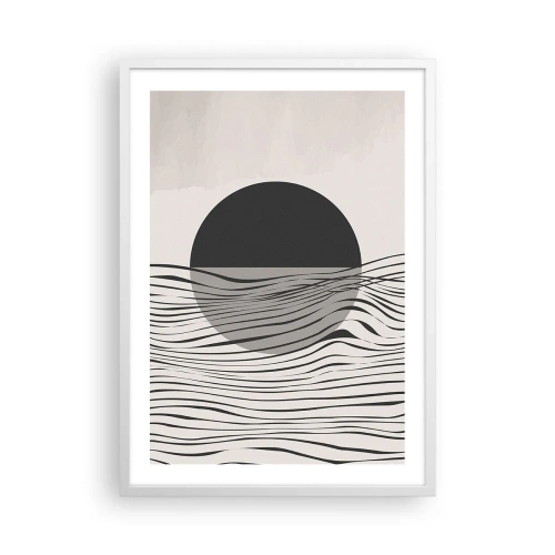 Poster în ramă albă - Semicompunere - 50x70 cm