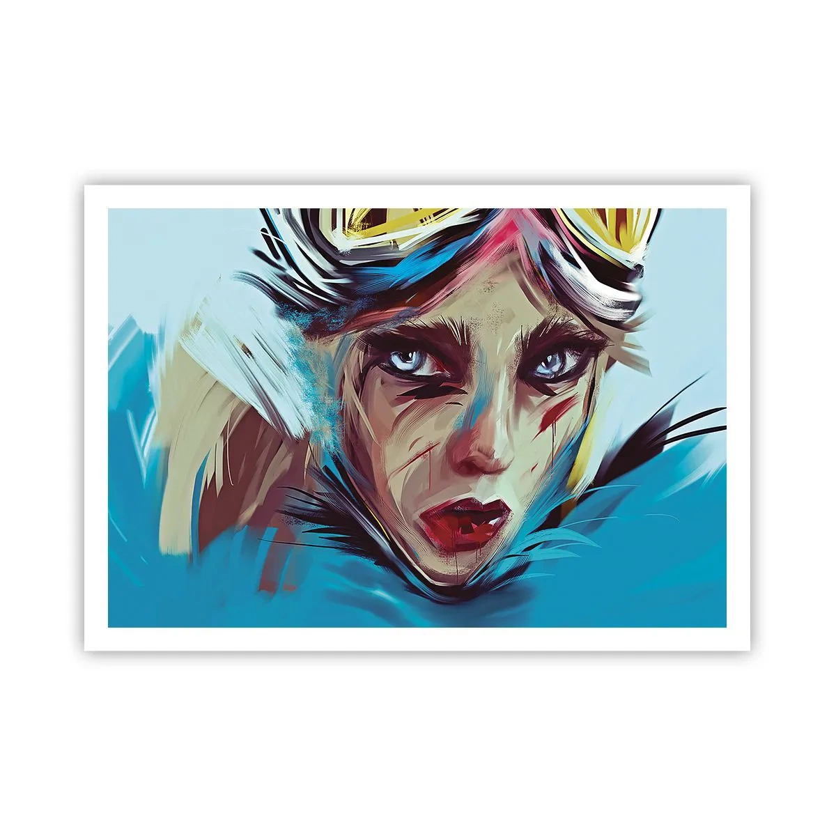 Poster - Războinica de drum - 100x70 cm