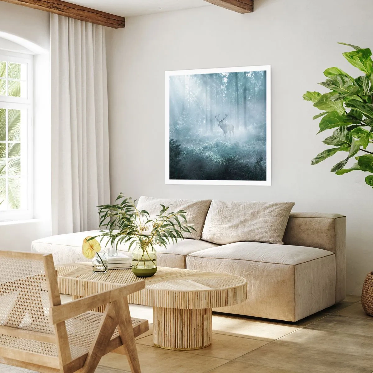 Poster - Plimbarea de dimineață prin regat - 40x40 cm