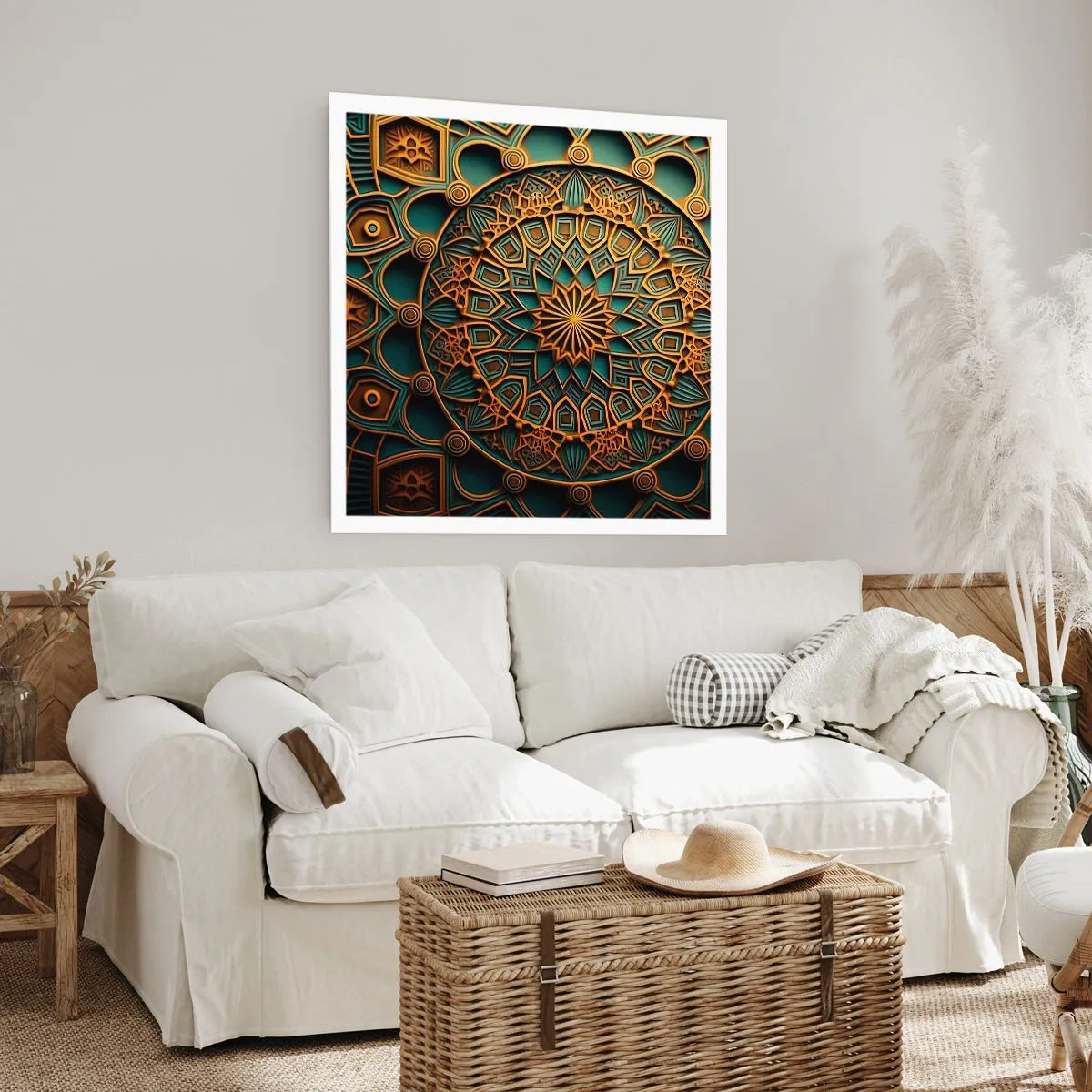 Poster - În stil arabic - 30x30 cm