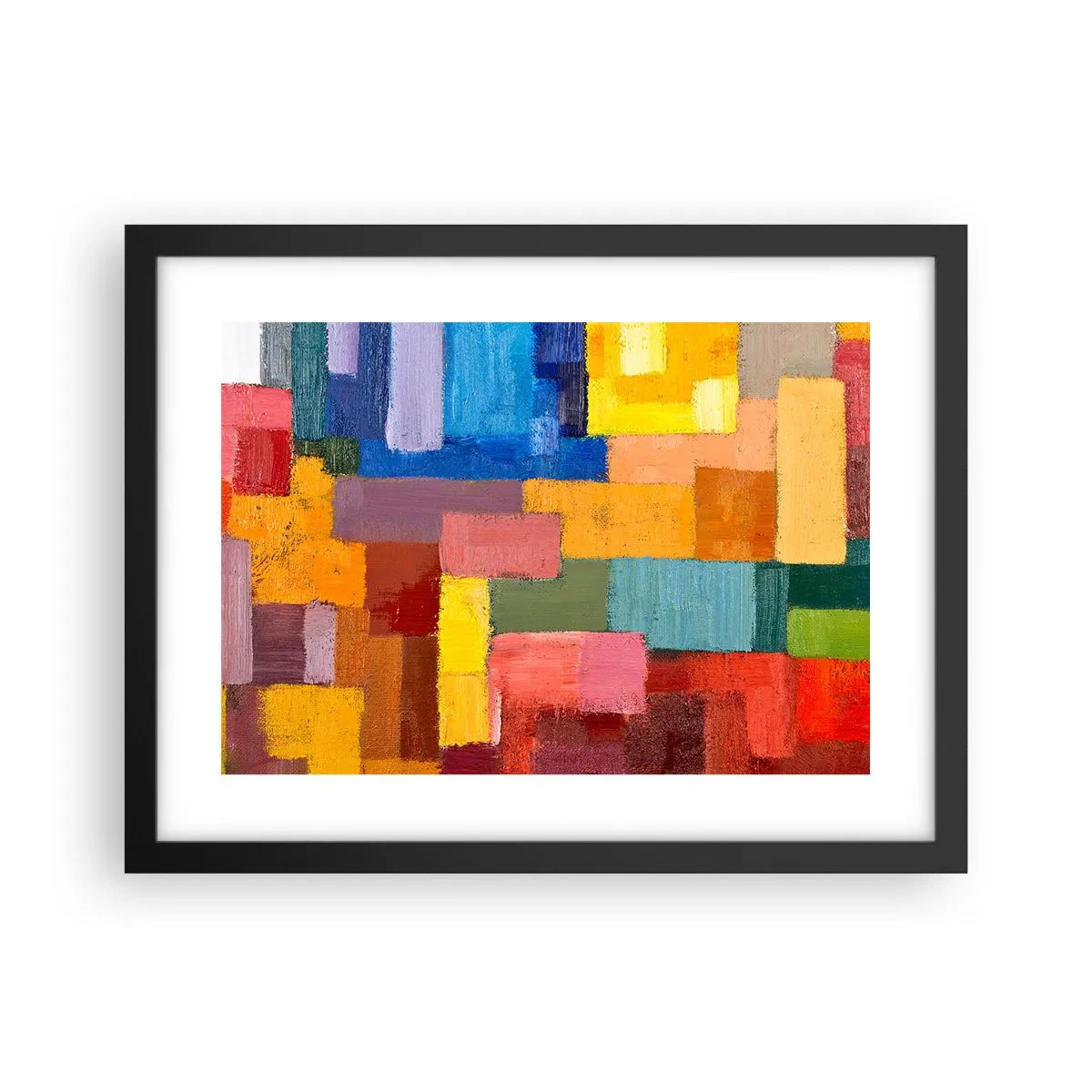 Poster în ramă neagră - Fiecare diferită, toate colorate - 40x30 cm