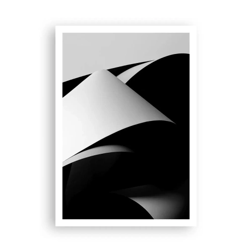 Poster - Planuri de lumină din adâncurile umbrelor - 70x100 cm