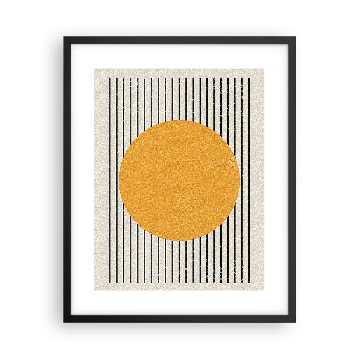 Poster în ramă neagră - Puterea simplității - 40x50 cm