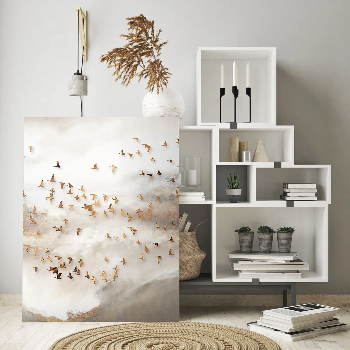 Tablou pe sticlă - A sosit timpul... - 70x100 cm