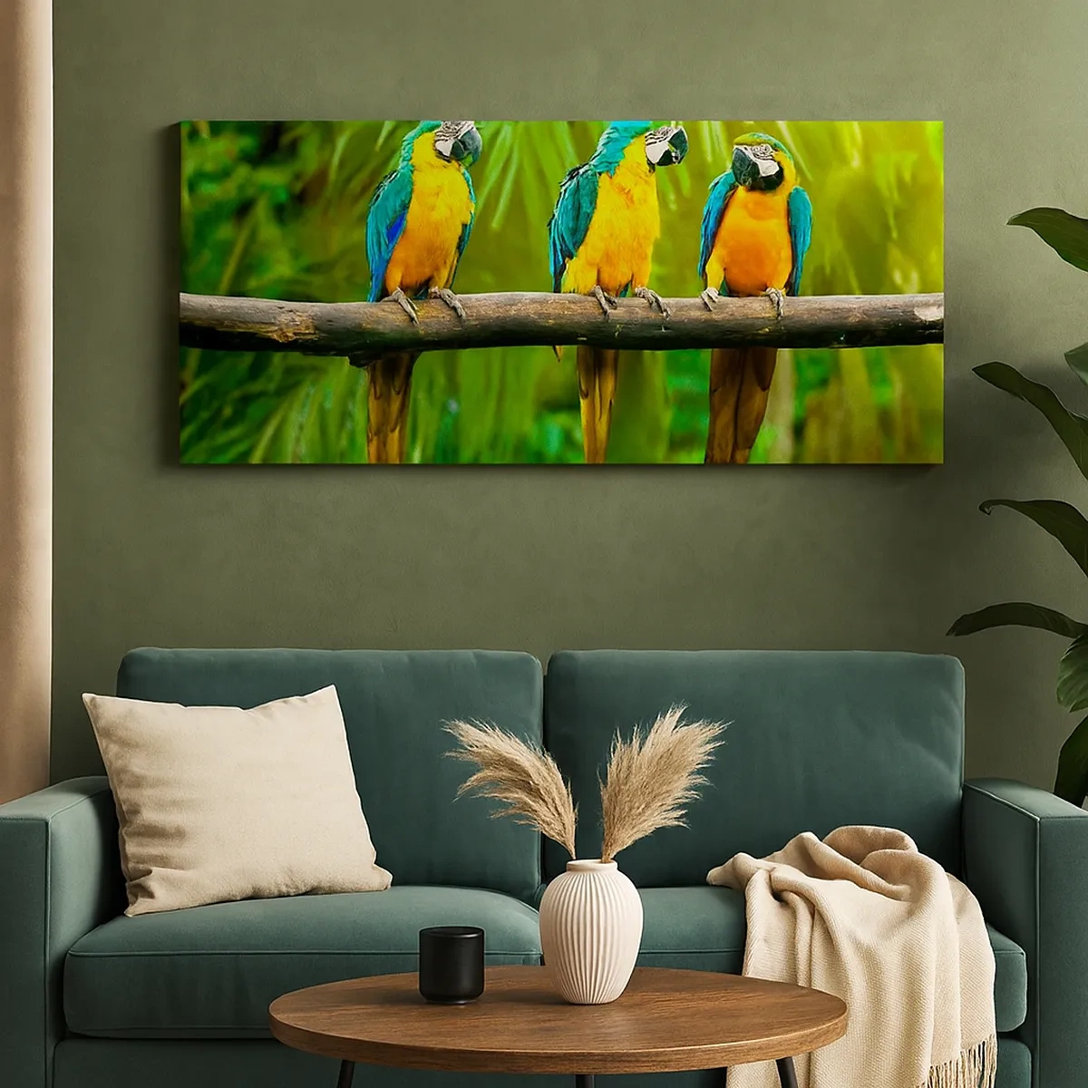 Tablou pe pânză - Și ai auzit că ea...? - 30x30 cm