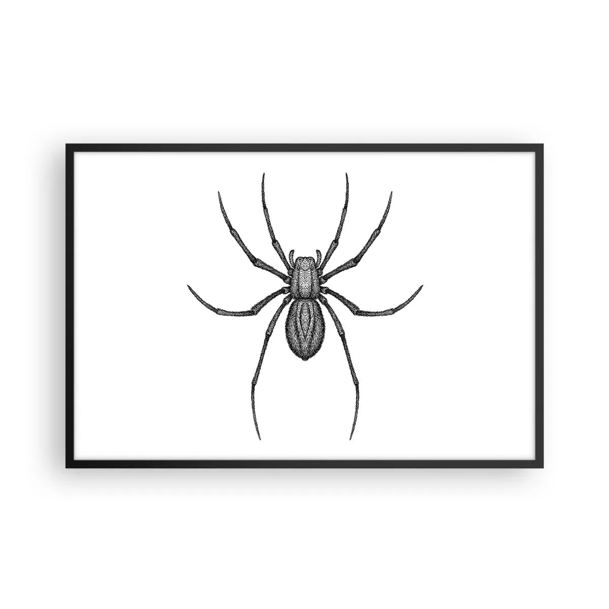 Poster în ramă neagră - Precizie tulburătoare - 91x61 cm