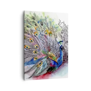 Tablou pe pânză - Cu mândrie împotriva griului  - 50x70 cm