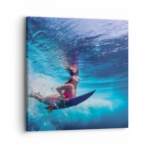 Tablou pe pânză - Profunzimea bucuriei - 30x30 cm