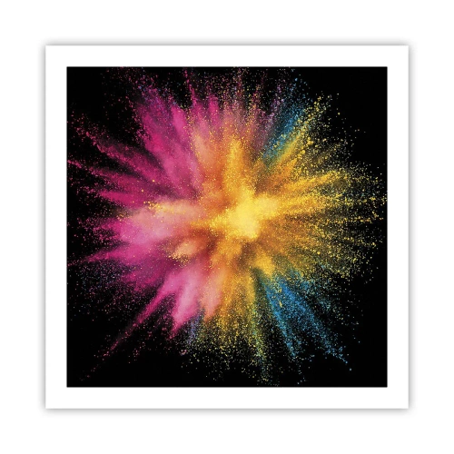 Poster - Nașterea culorii - 60x60 cm