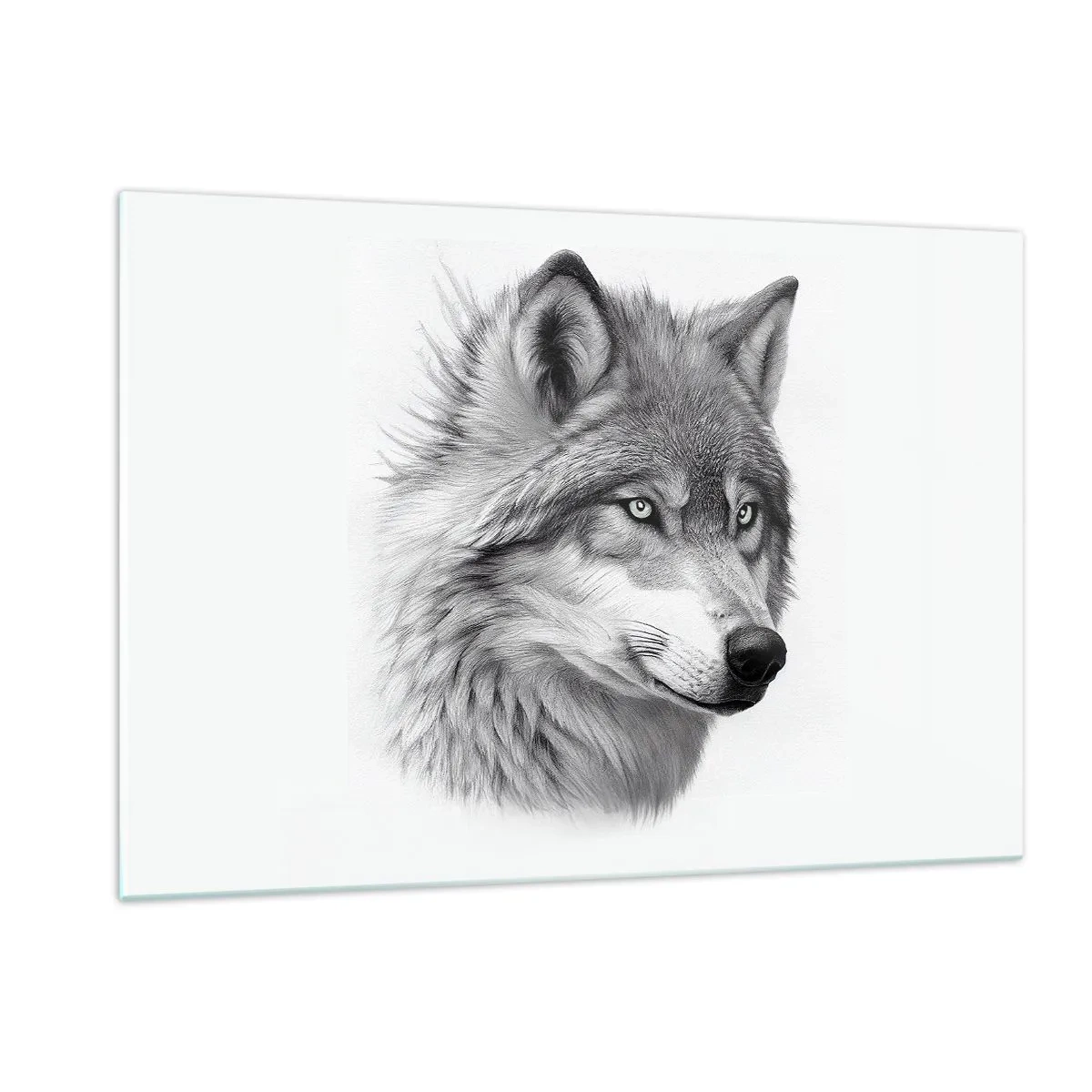 Tablou pe sticlă - Alfa - fără îndoială - 120x80 cm