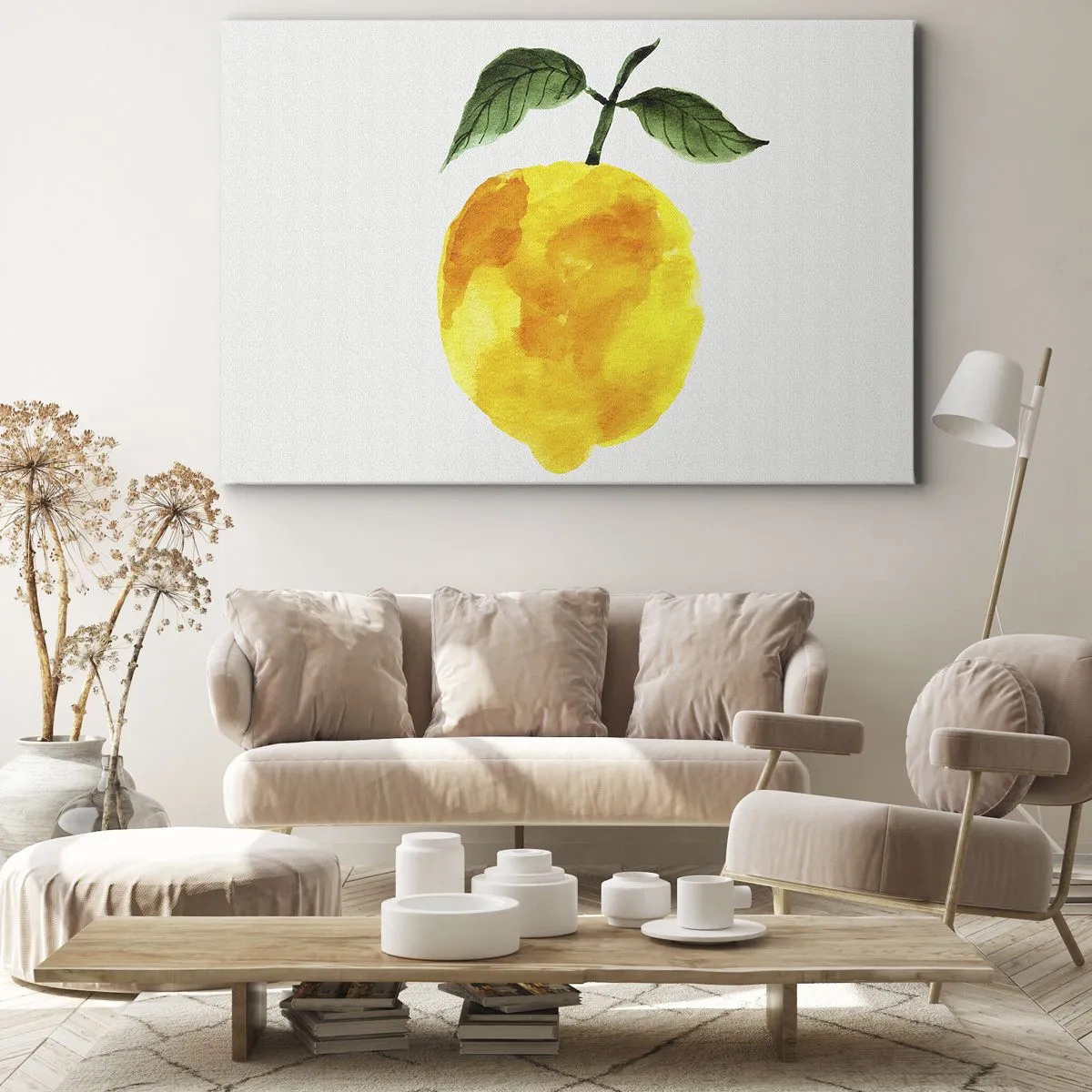 Tablou pe pânză - Cum să simțiți gustul soarelui - 70x50 cm