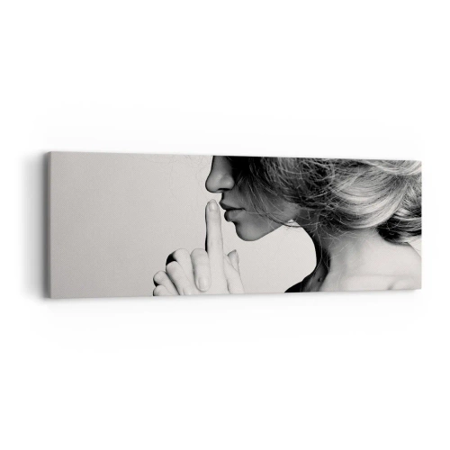 Tablou pe pânză - Ascultă-te pe tine însuți - 90x30 cm