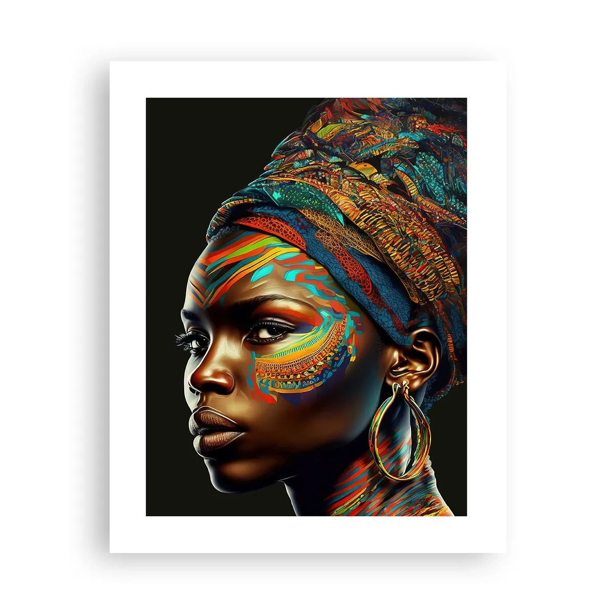 Poster - Regina africană - 40x50 cm