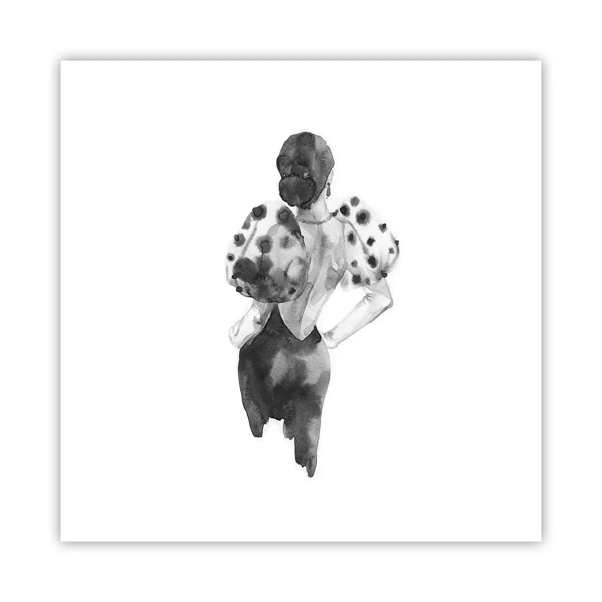 Poster - A trecut chiar pe lângă noi - 40x40 cm