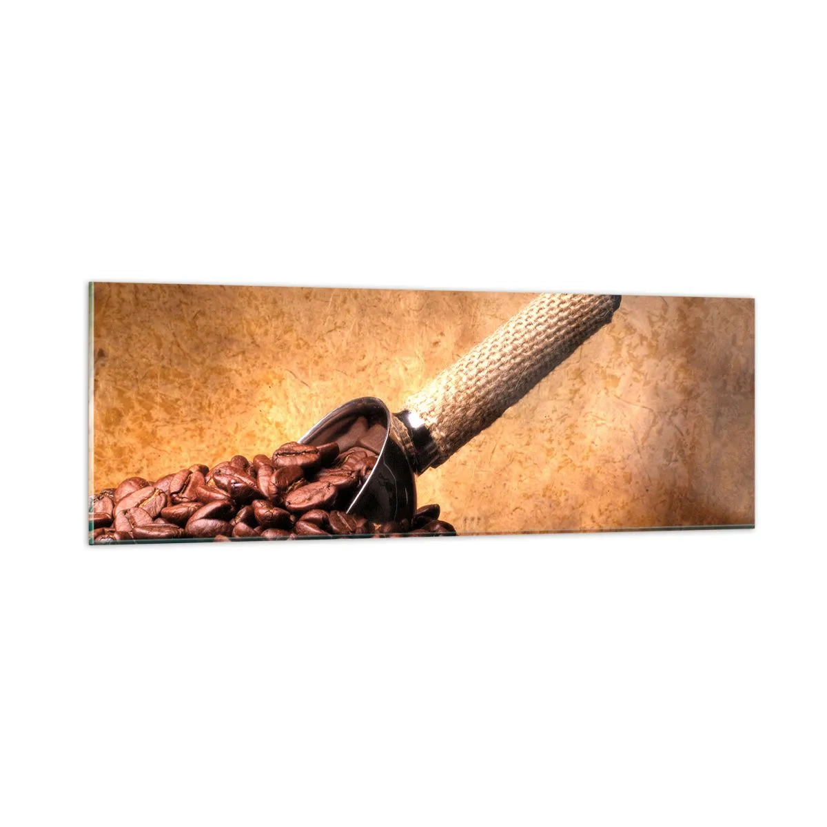 Tablou pe sticlă - La sursa gustului - 90x30 cm