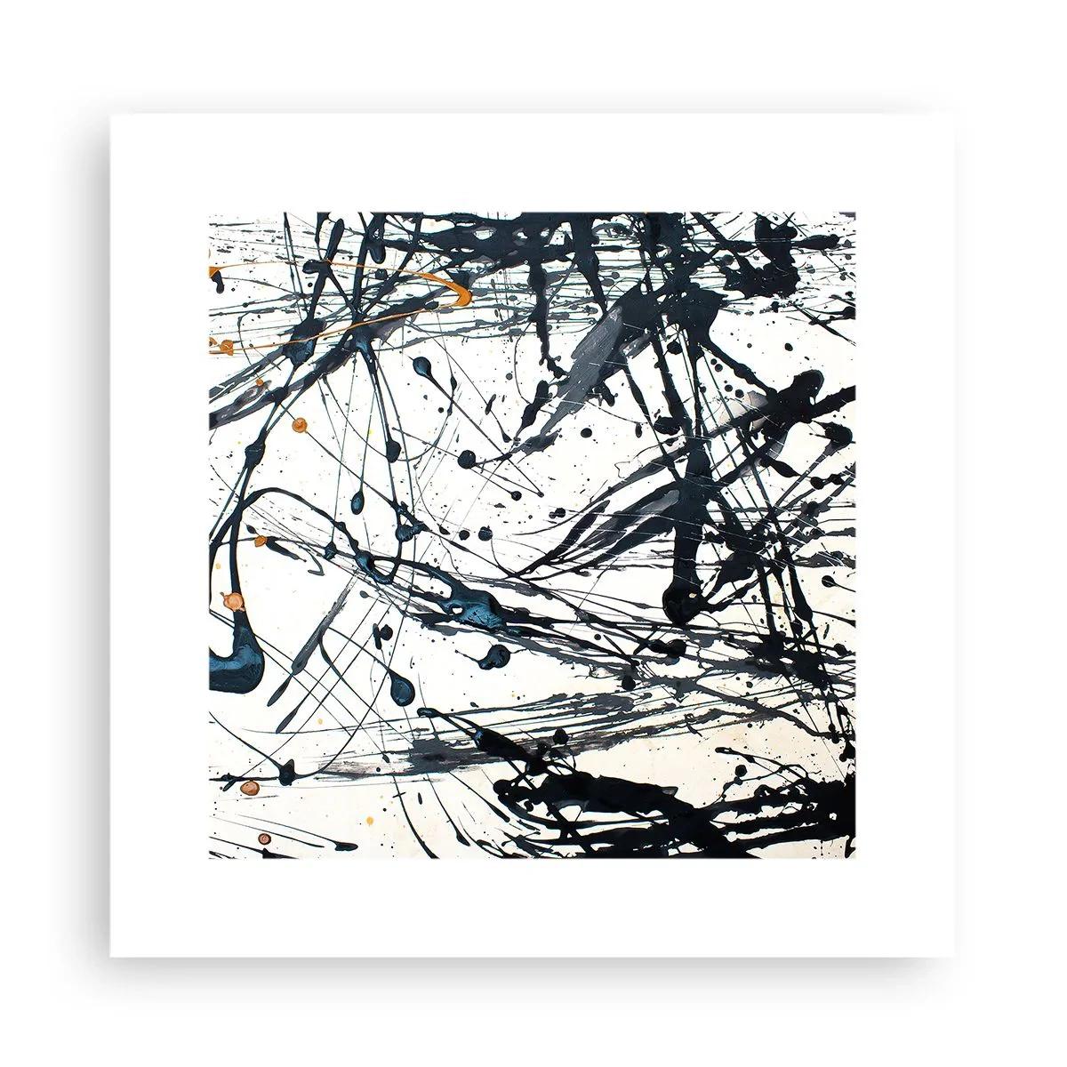 Poster - Abstracție expresionistă - 30x30 cm
