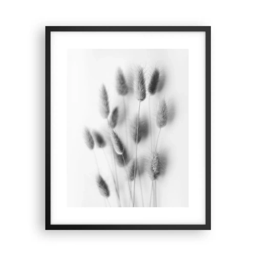 Poster în ramă neagră - Pufoșenia ierbii - 40x50 cm