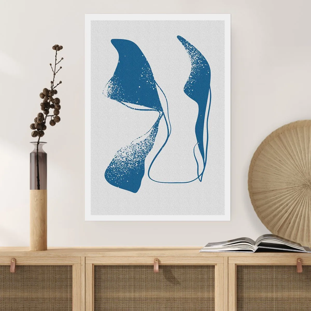 Poster - Abstracție înaripată - 40x50 cm