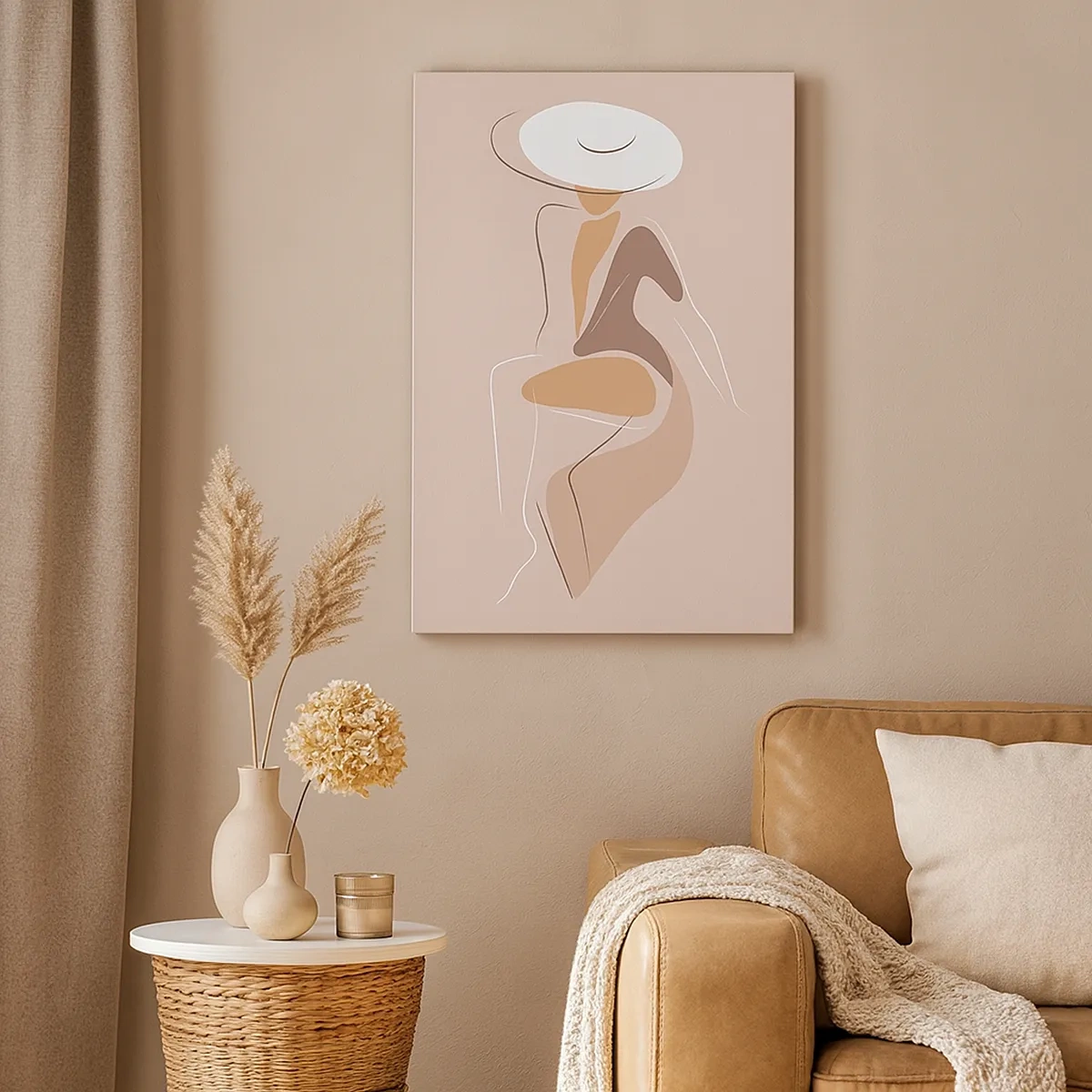 Tablou pe pânză - O doamnă adevărată - 50x70 cm