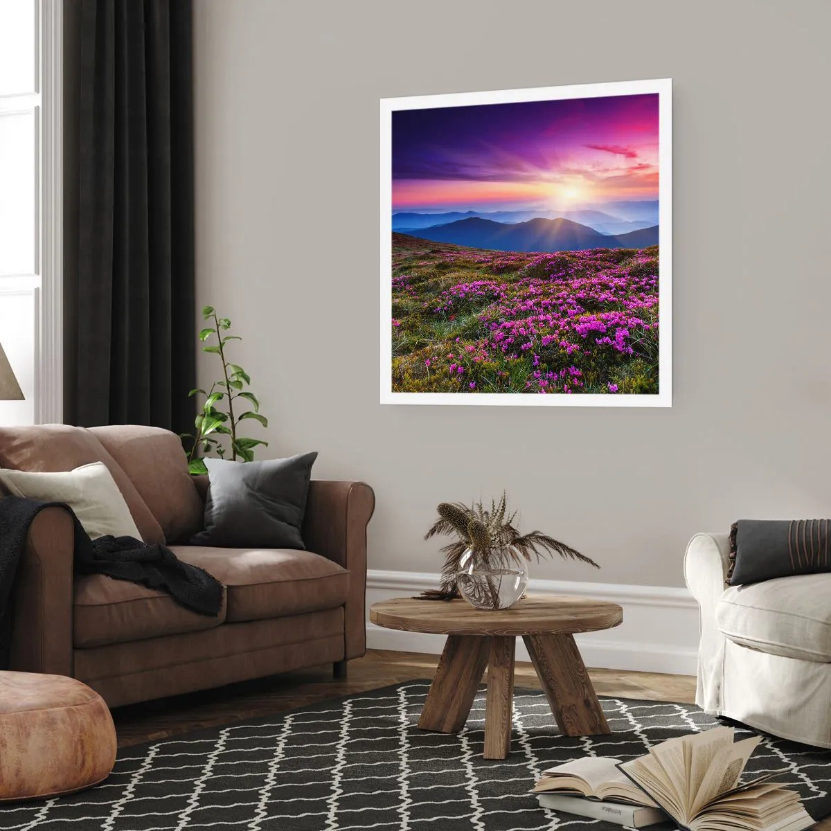 Poster - Ierburile proaspete miroseau puternic - 50x50 cm