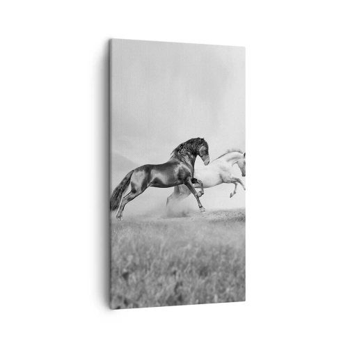 Tablou pe pânză - Îngeri și demoni - 45x80 cm