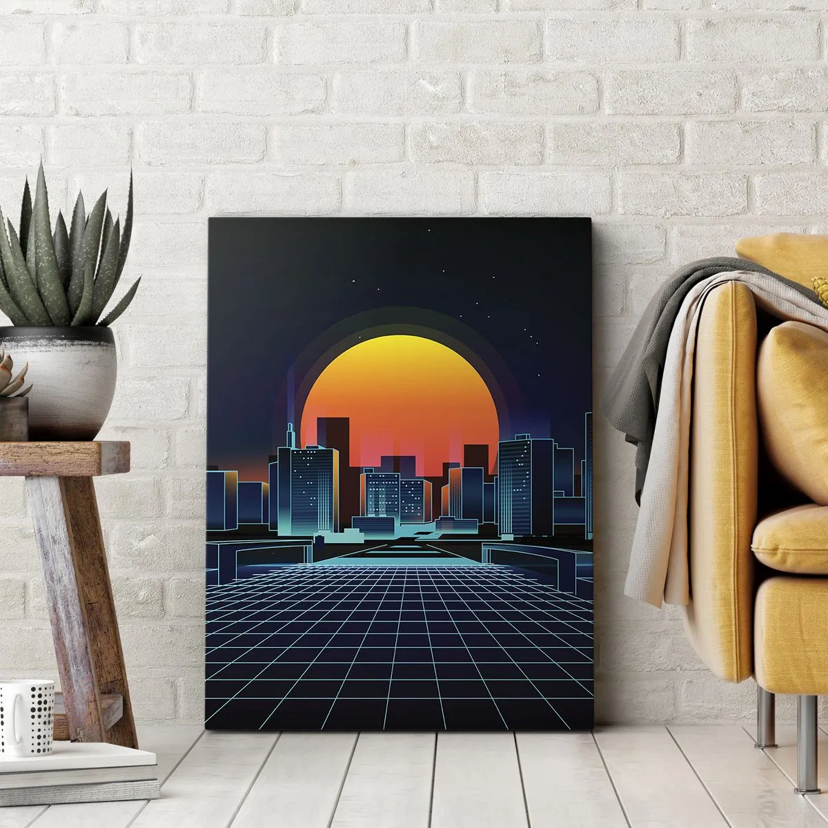 Tablou pe pânză - Încă mai vrei să ajungi la lumea reală? - 50x70 cm
