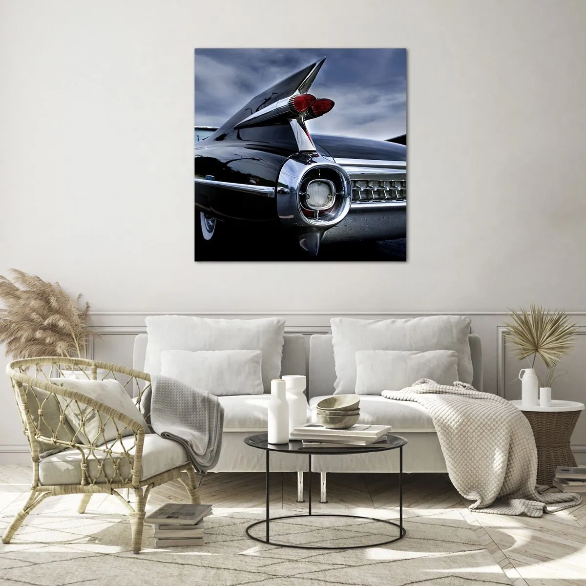 Tablou pe sticlă - De aceea este frumos! - 70x70 cm