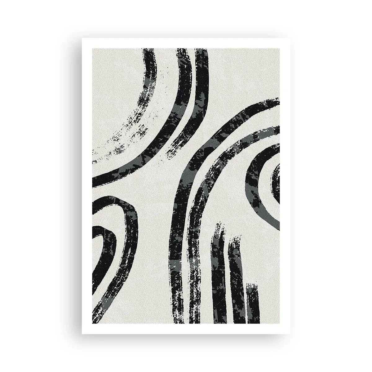 Poster - Pe jumătate oprit - 70x100 cm